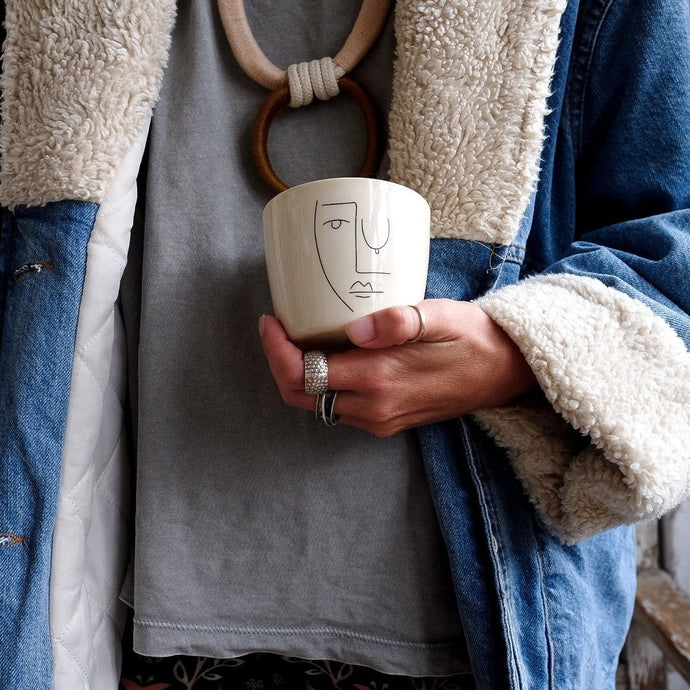 FACE CAPPUCCINO MUG