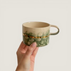Bubble Green Mugs